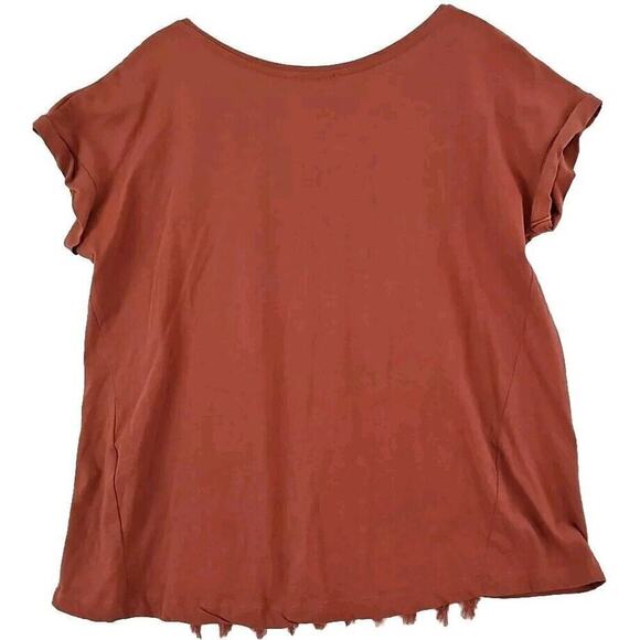ZARA ~Woman Size M~ Rose Pink Blouse Top Fringe Front. - Picture 6 of 9
